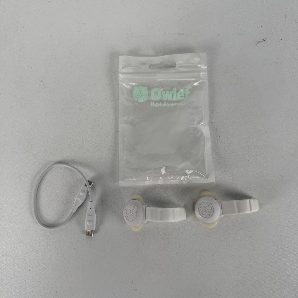 Owlet Smart Sock 2 Monitor Sensor OSS 1.1 Lot of 2 Not Tested